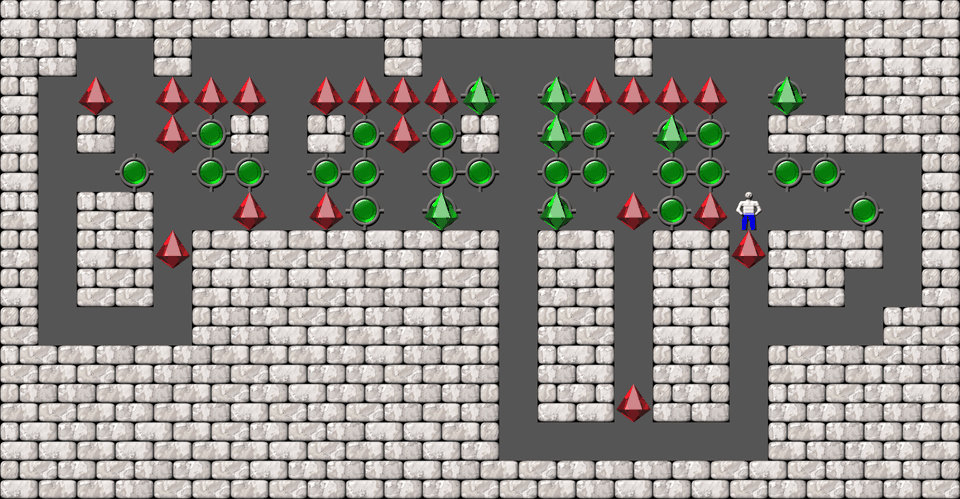 Sokoban Bugs509 collection level 464